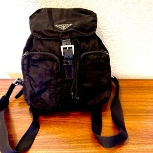 Prada Women’s Mini Black Backpack